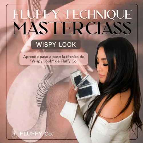 masterclass tecnica avanzada pestanas mega volumen wispy - Fluffy Co. Studio in Miami